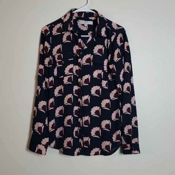 LOFT Tops - Loft button up portofino shirt